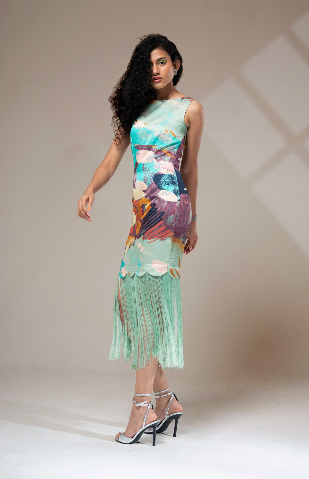 Riva Fringe Dress: SAMPLE SALE