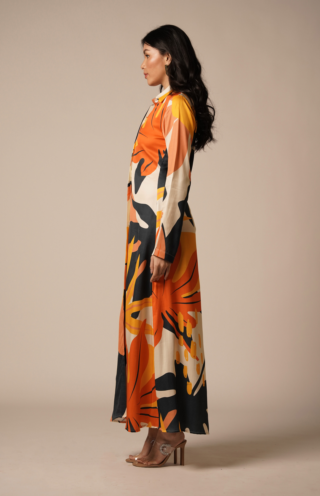 Luna Fitted Maxi: SAMPLE SALE