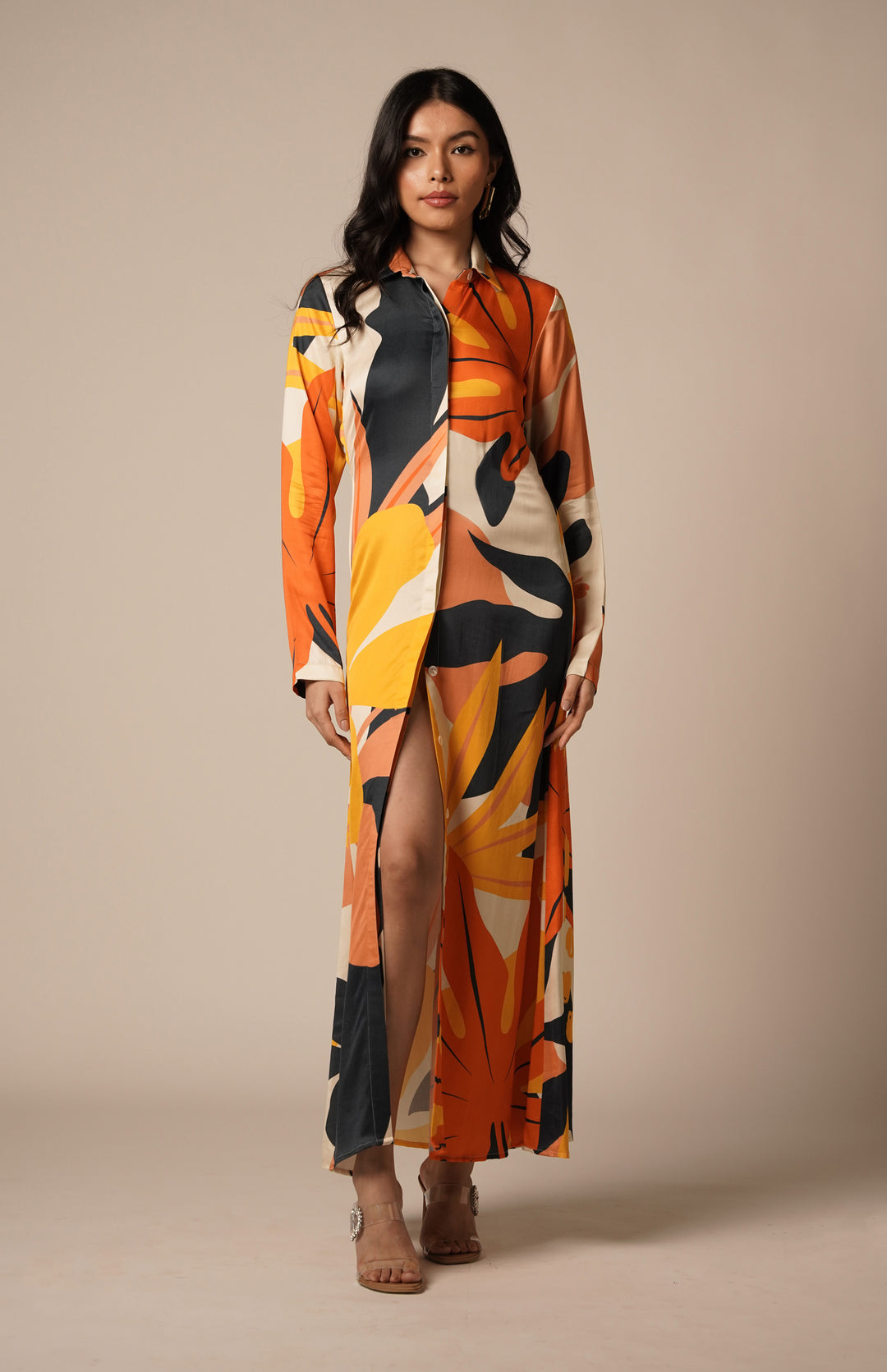 Luna Fitted Maxi: SAMPLE SALE