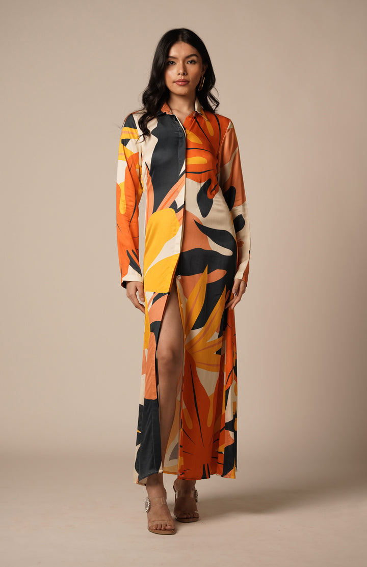 Luna Fitted Maxi: SAMPLE SALE