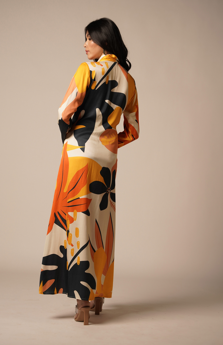 Luna Fitted Maxi: SAMPLE SALE