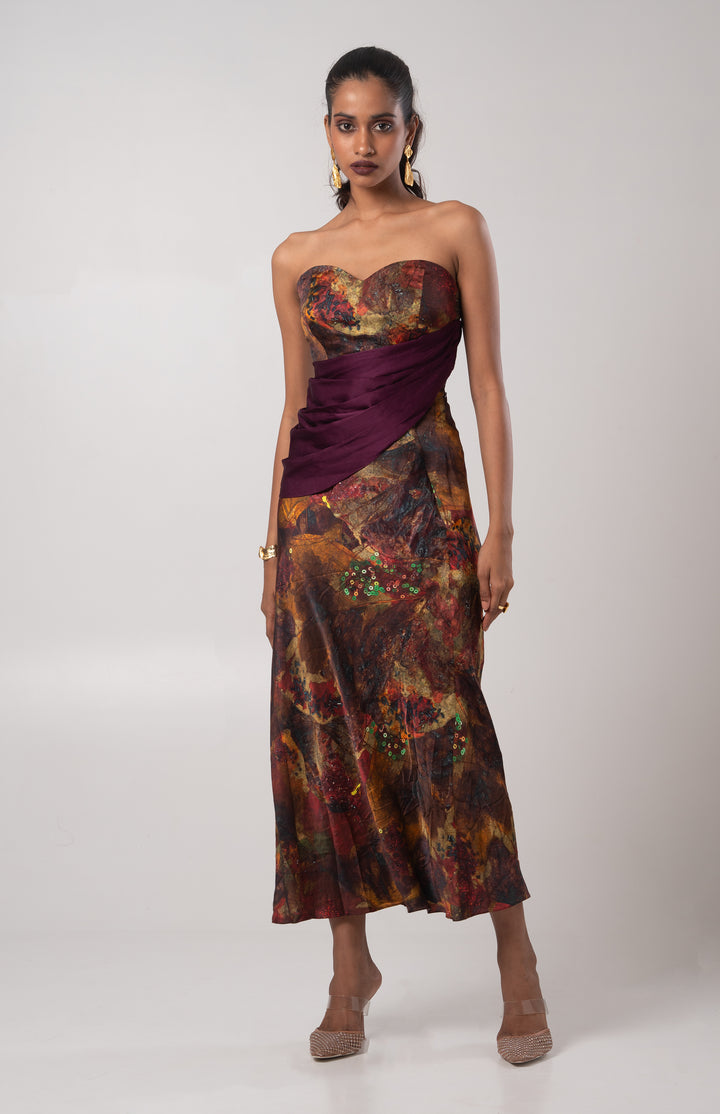 Sepia Skirt Set: SAMPLE SALE