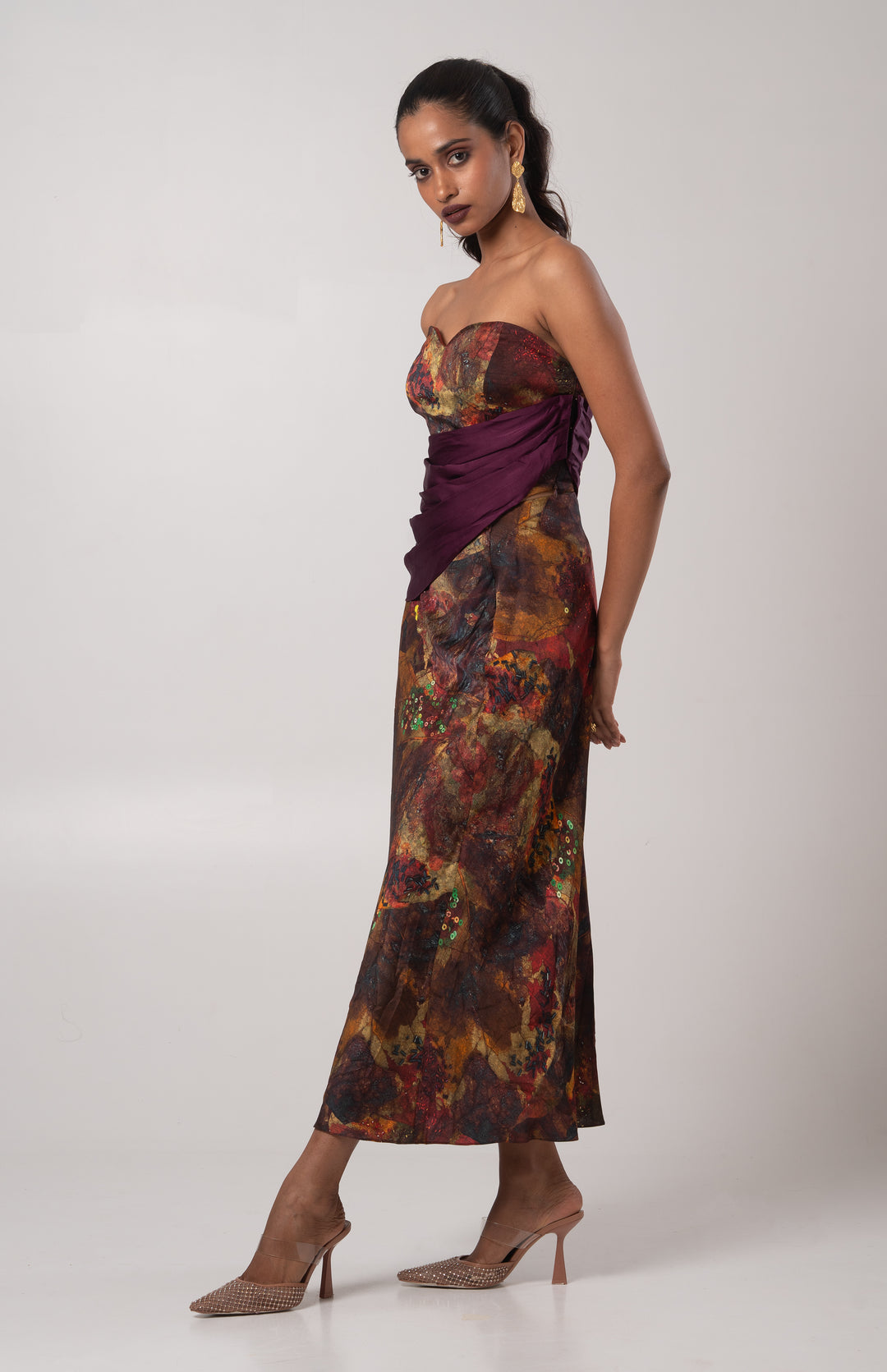 Sepia Skirt Set: SAMPLE SALE