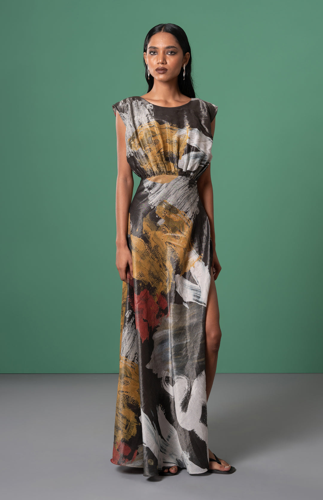 Ecru Maxi Dress: SAMPLE SALE