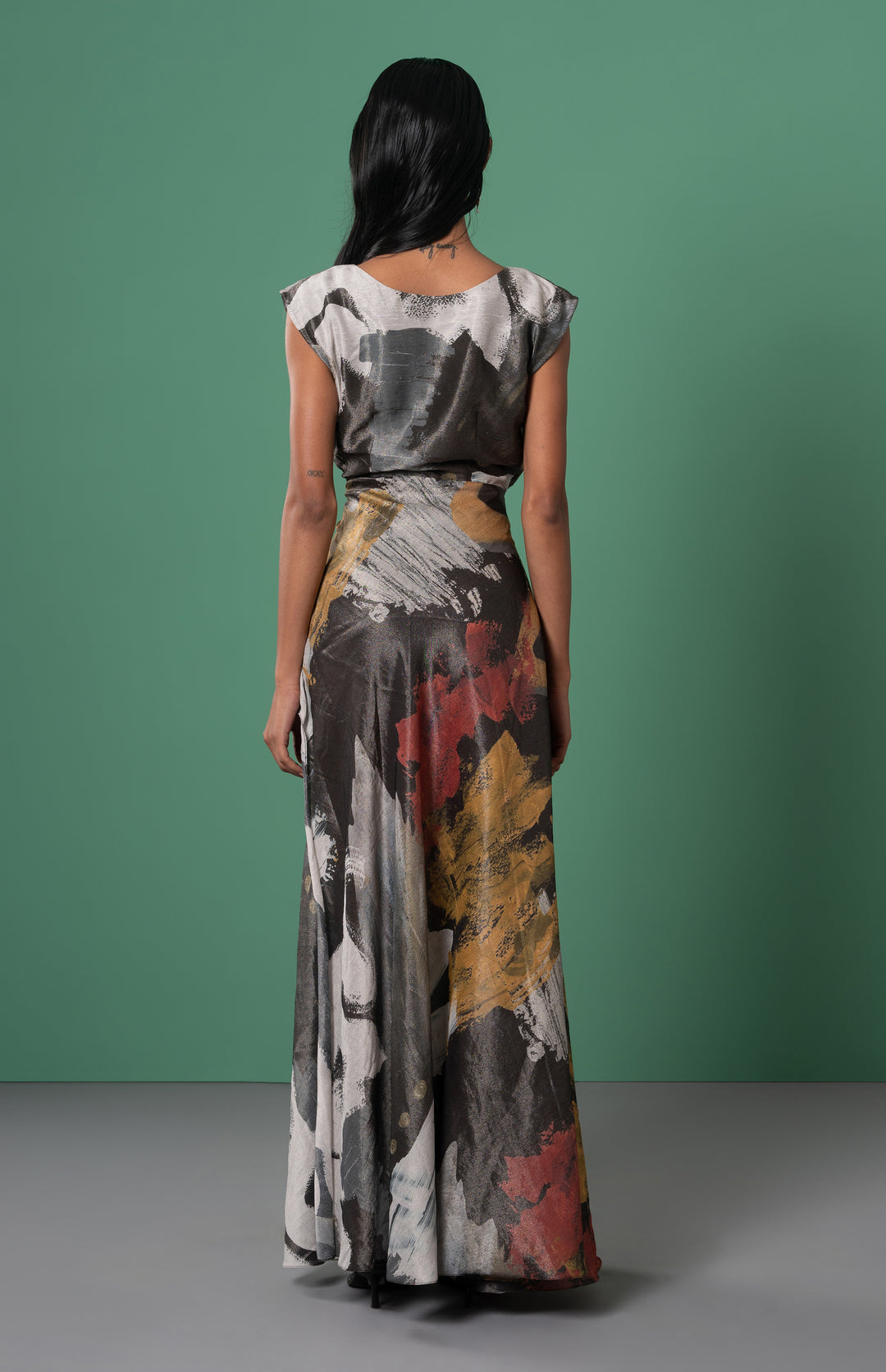Ecru Maxi Dress: SAMPLE SALE