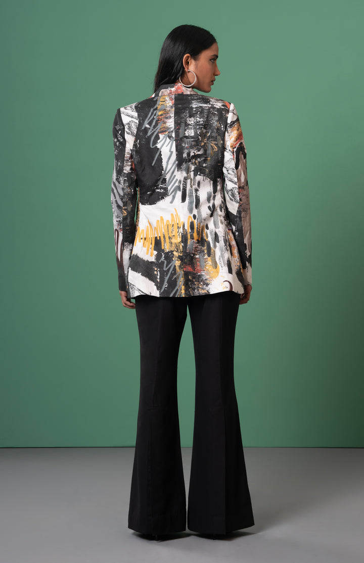 Chasm Embroidered Blazer: SAMPLE SALE