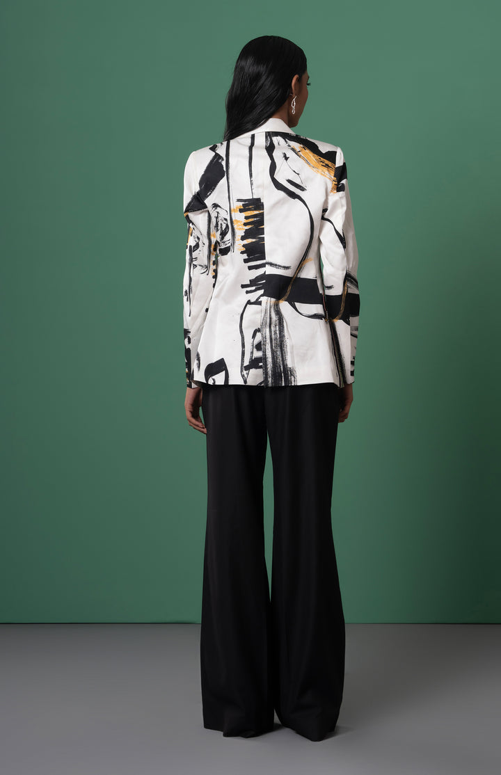Beru Embroidered Blazer: SAMPLE SALE