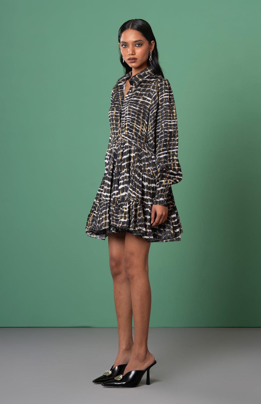 Sumi Belted Dress: SAMPLE SALE