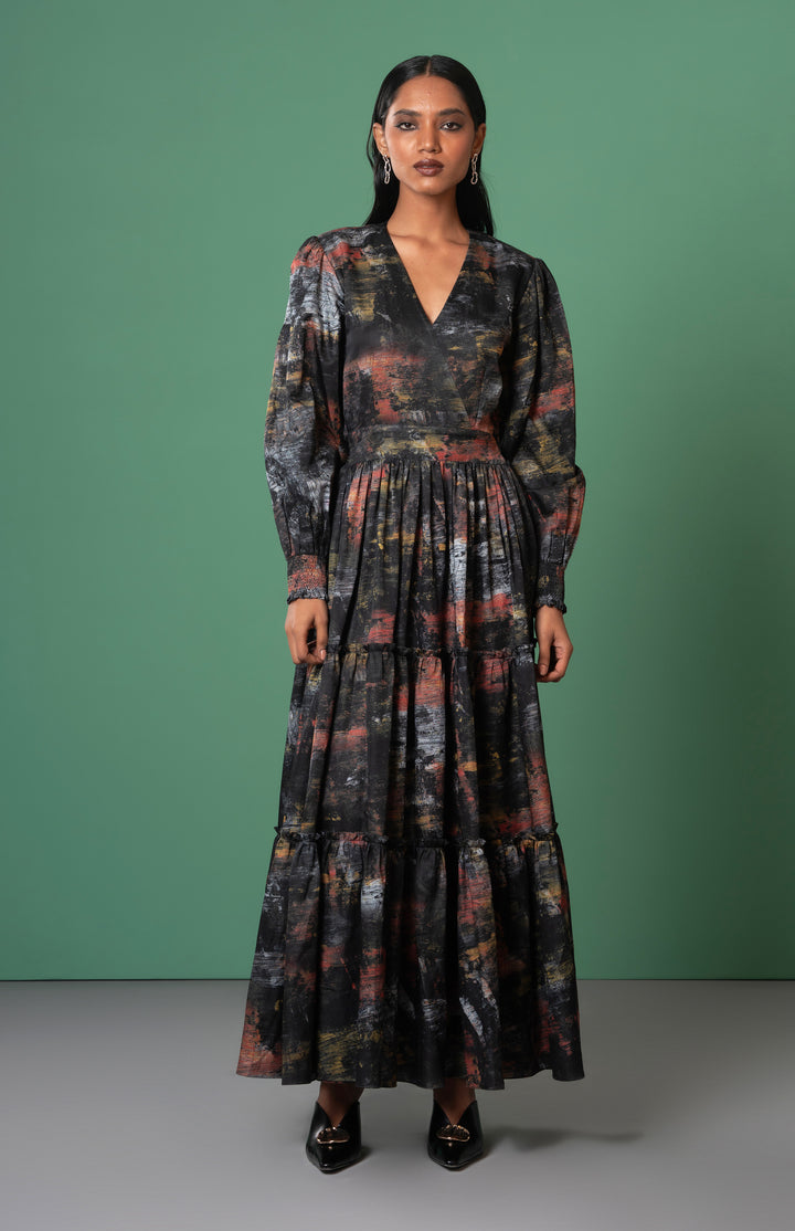 Kagé Tiered Dress: SAMPLE SALE