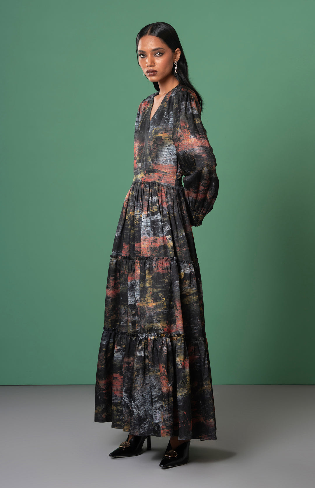 Kagé Tiered Dress: SAMPLE SALE