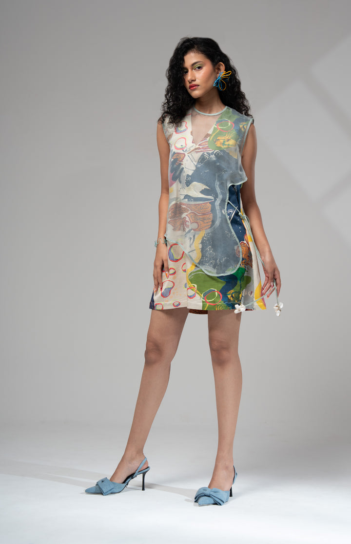 Milo Short Dress w/ Bib