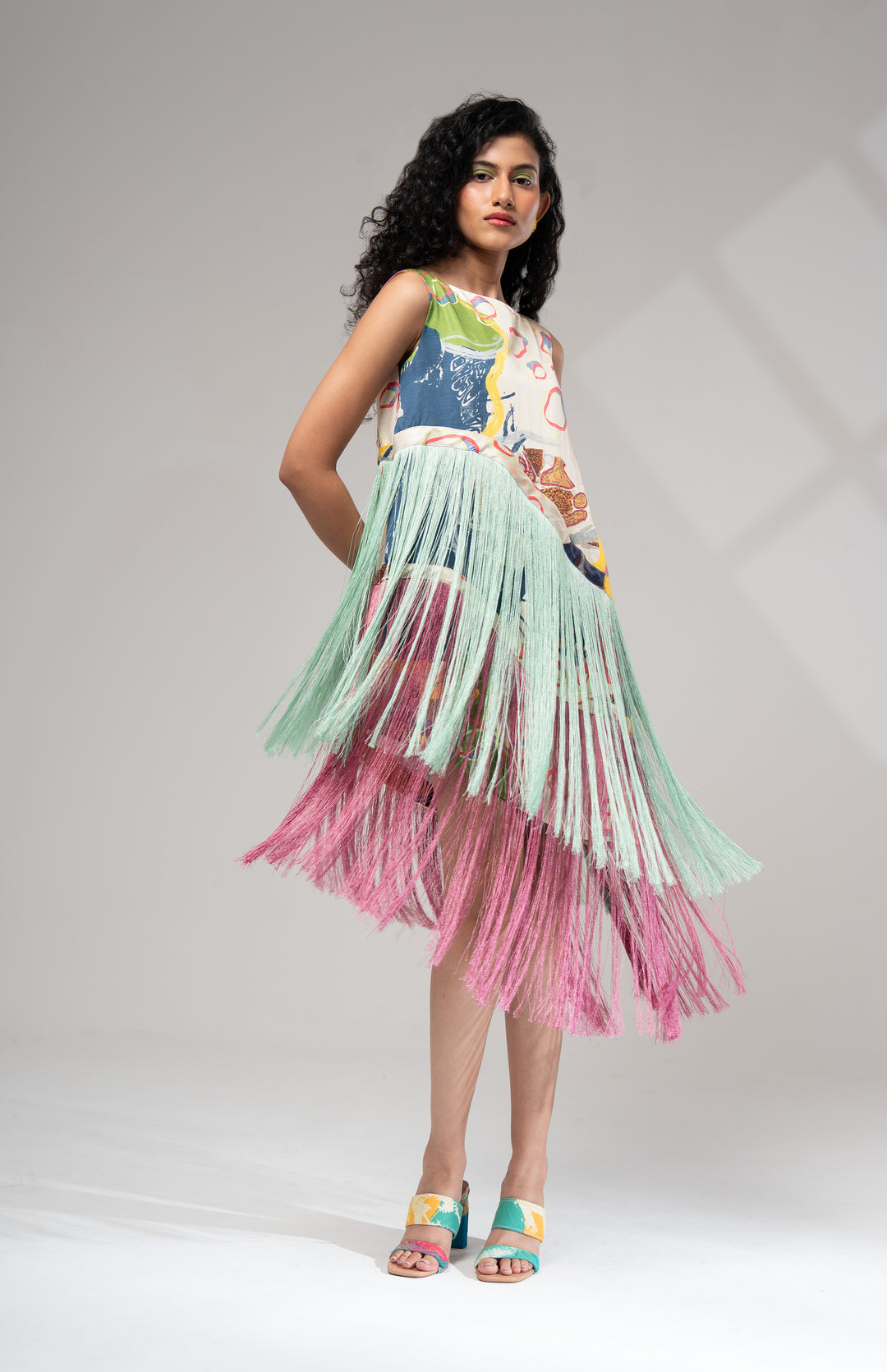 Milo Fringe Dress: SAMPLE SALE