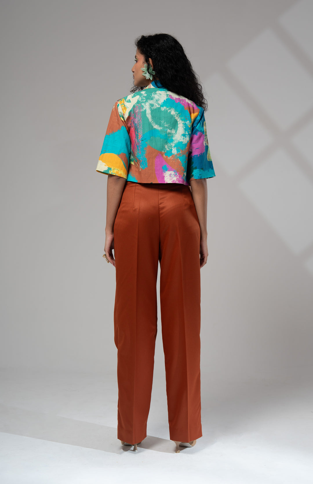 Bay Cropped Jacket Set w/ Bustier: SAMPLE SALE