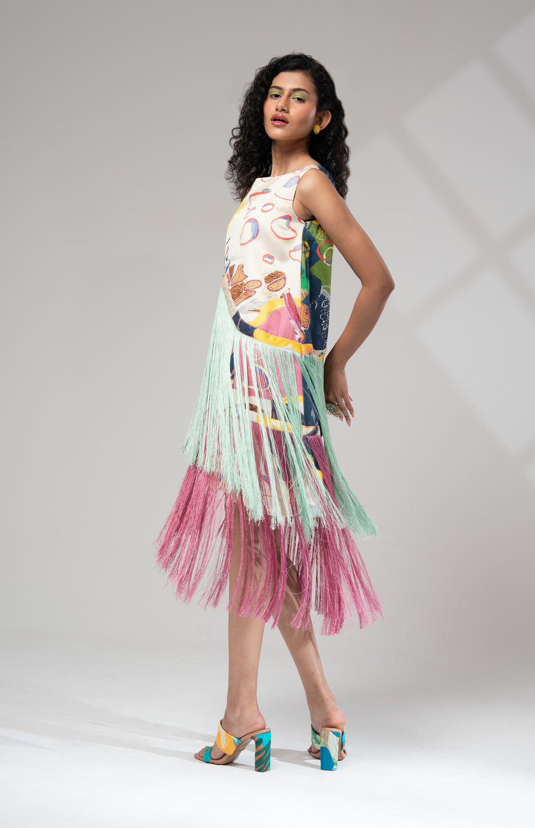 Milo Fringe Dress: SAMPLE SALE