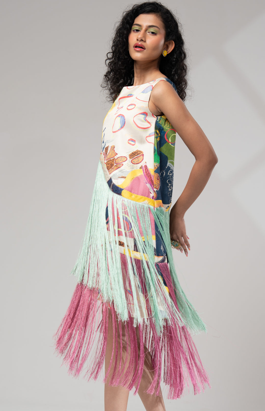 Milo Fringe Dress: SAMPLE SALE