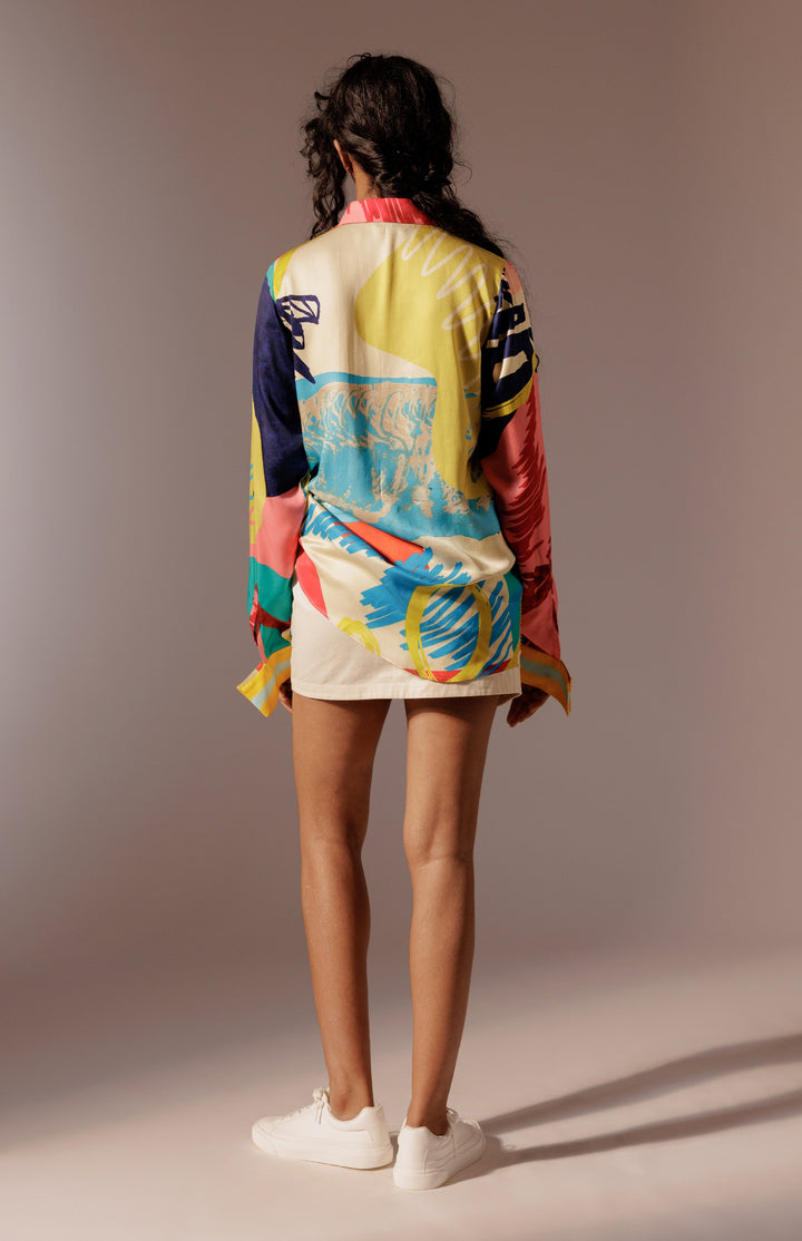 Juno Embroidered Shirt Set
