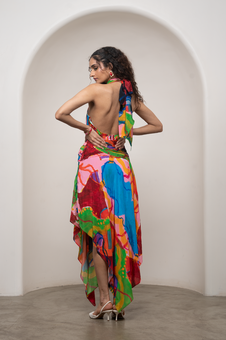 Sorel Pleated Maxi