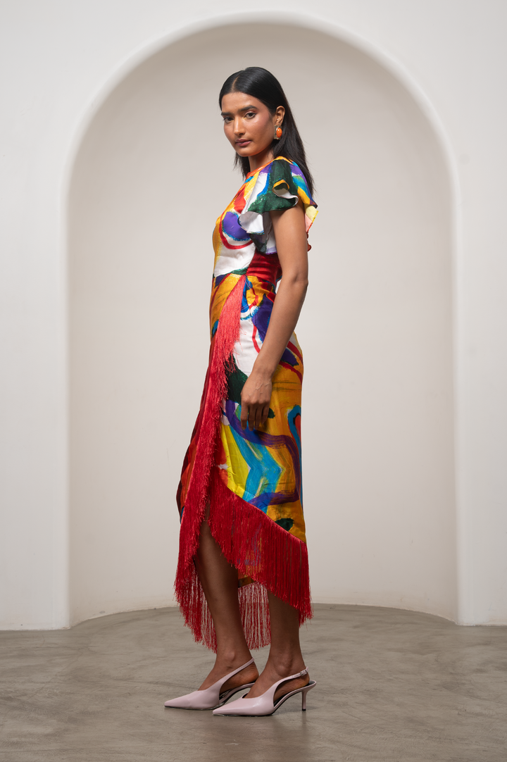 Ruel Crossover Dress