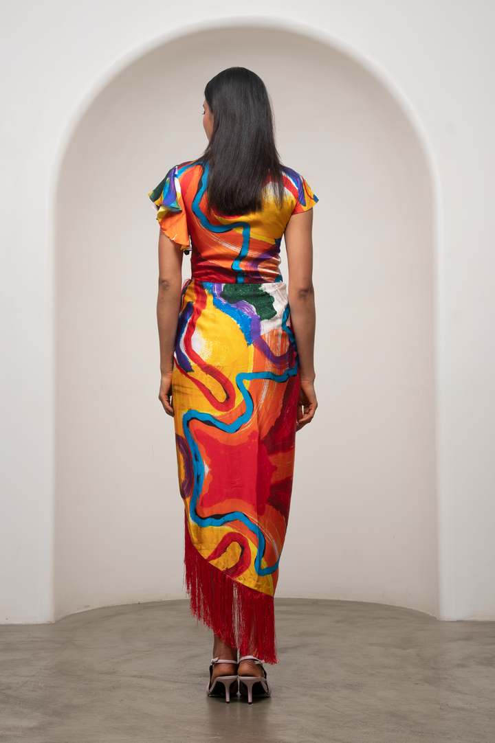 Ruel Crossover Dress