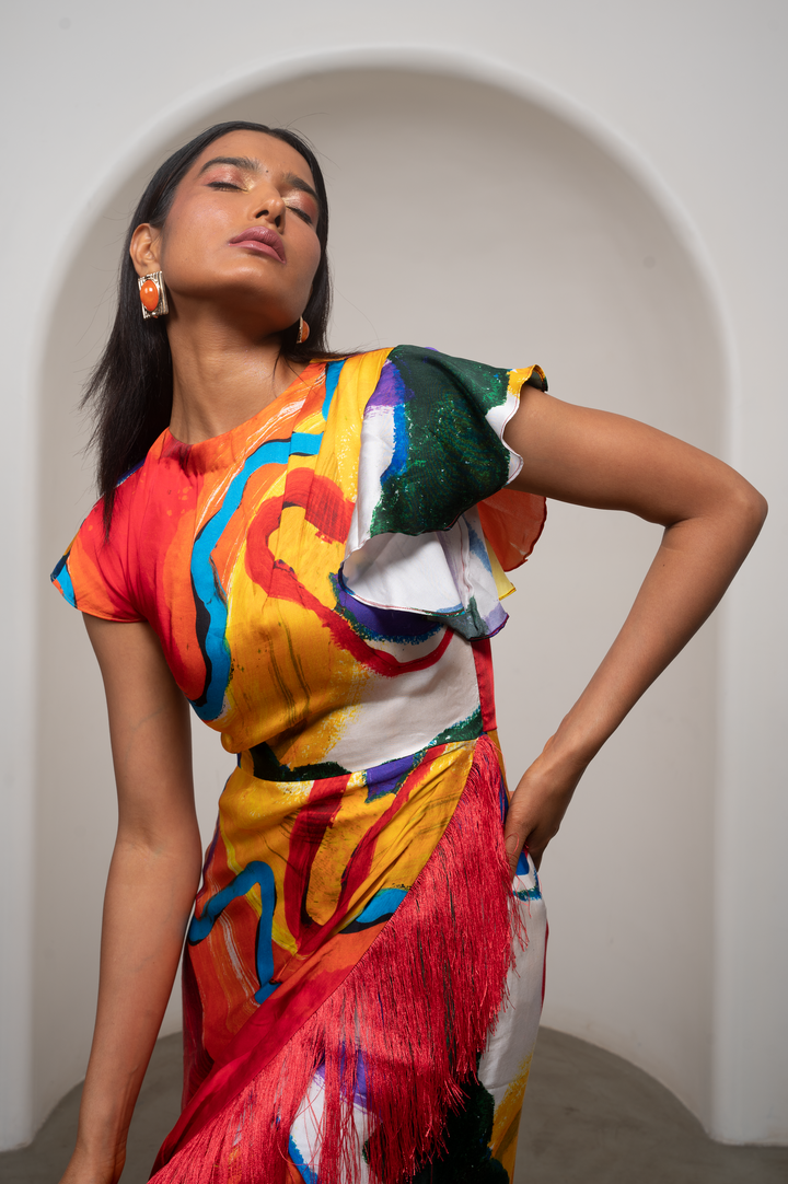Ruel Crossover Dress