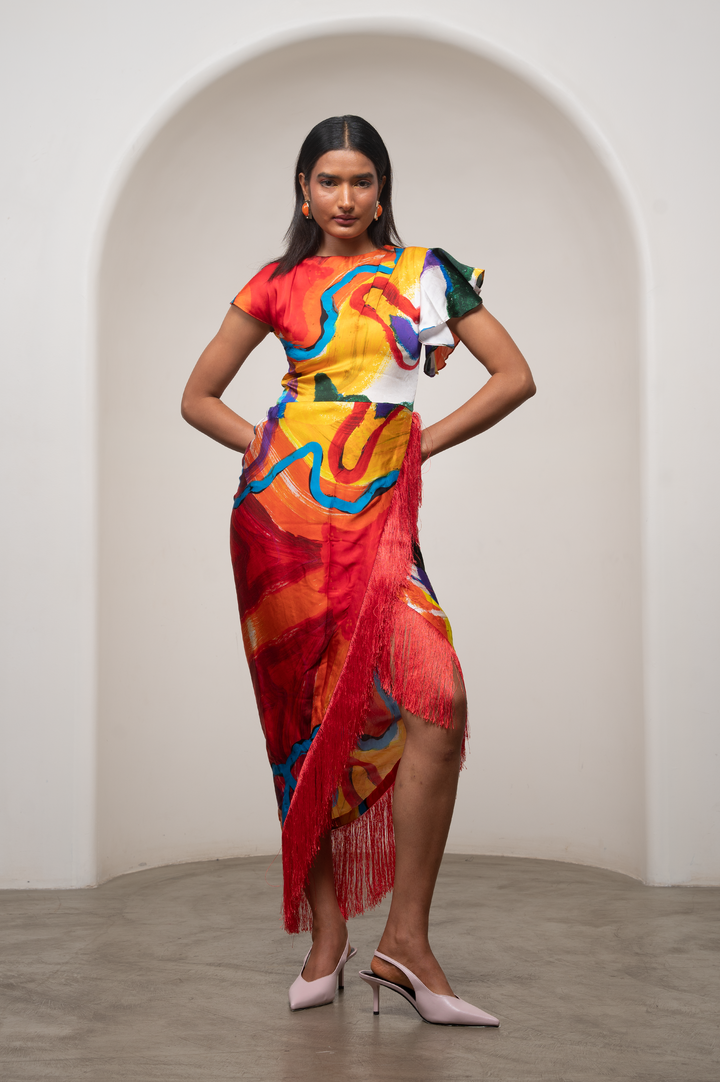 Ruel Crossover Dress