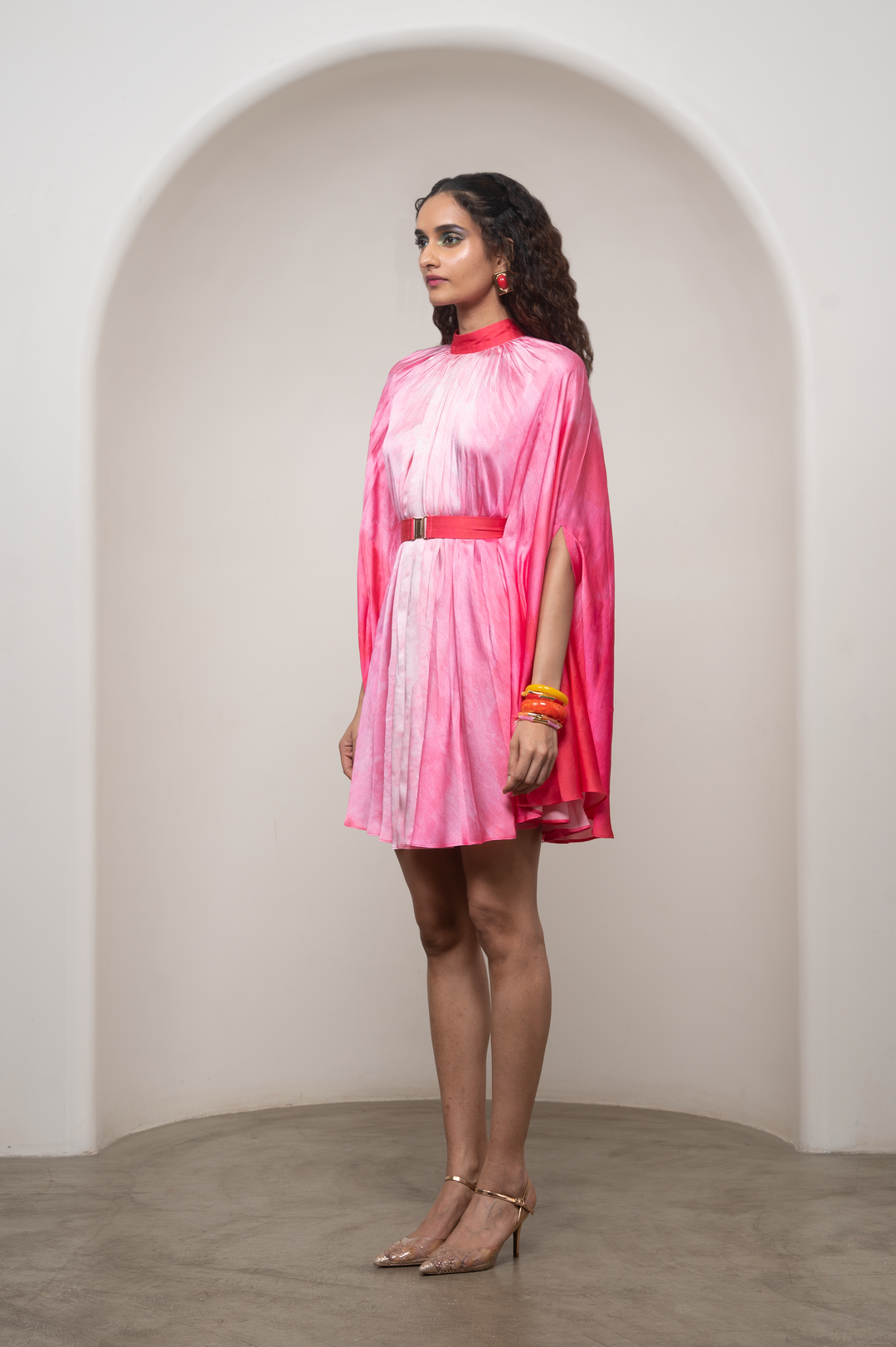 Lila Cape Dress