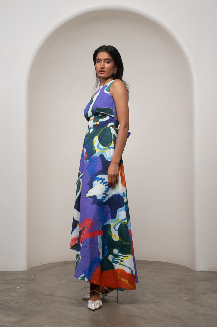 Varen Tie-Up Dress
