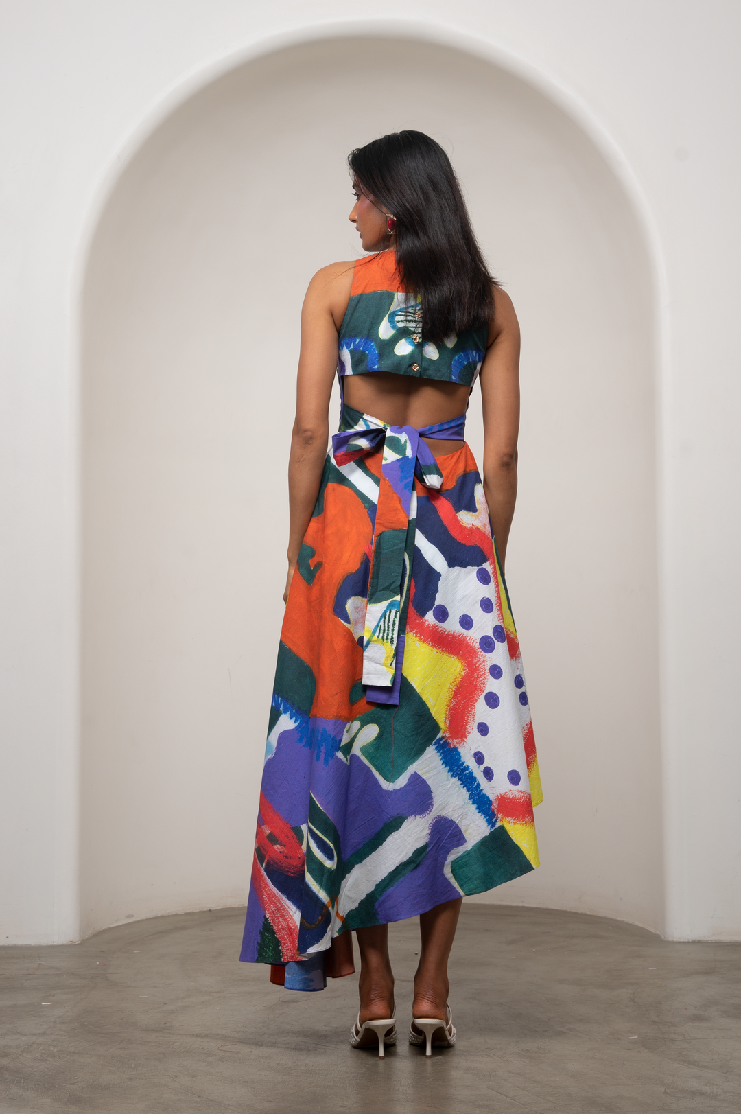 Varen Tie-Up Dress