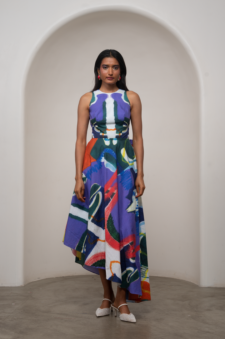 Varen Tie-Up Dress