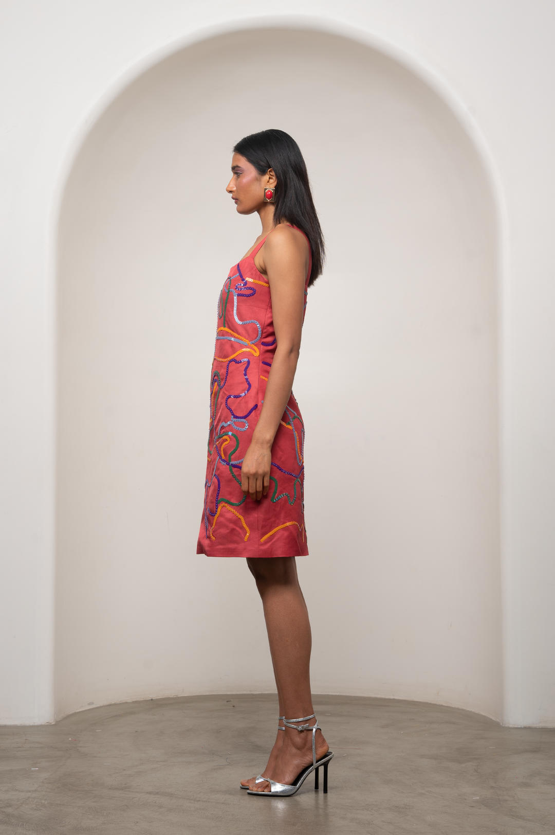 Sena Embroidered Dress