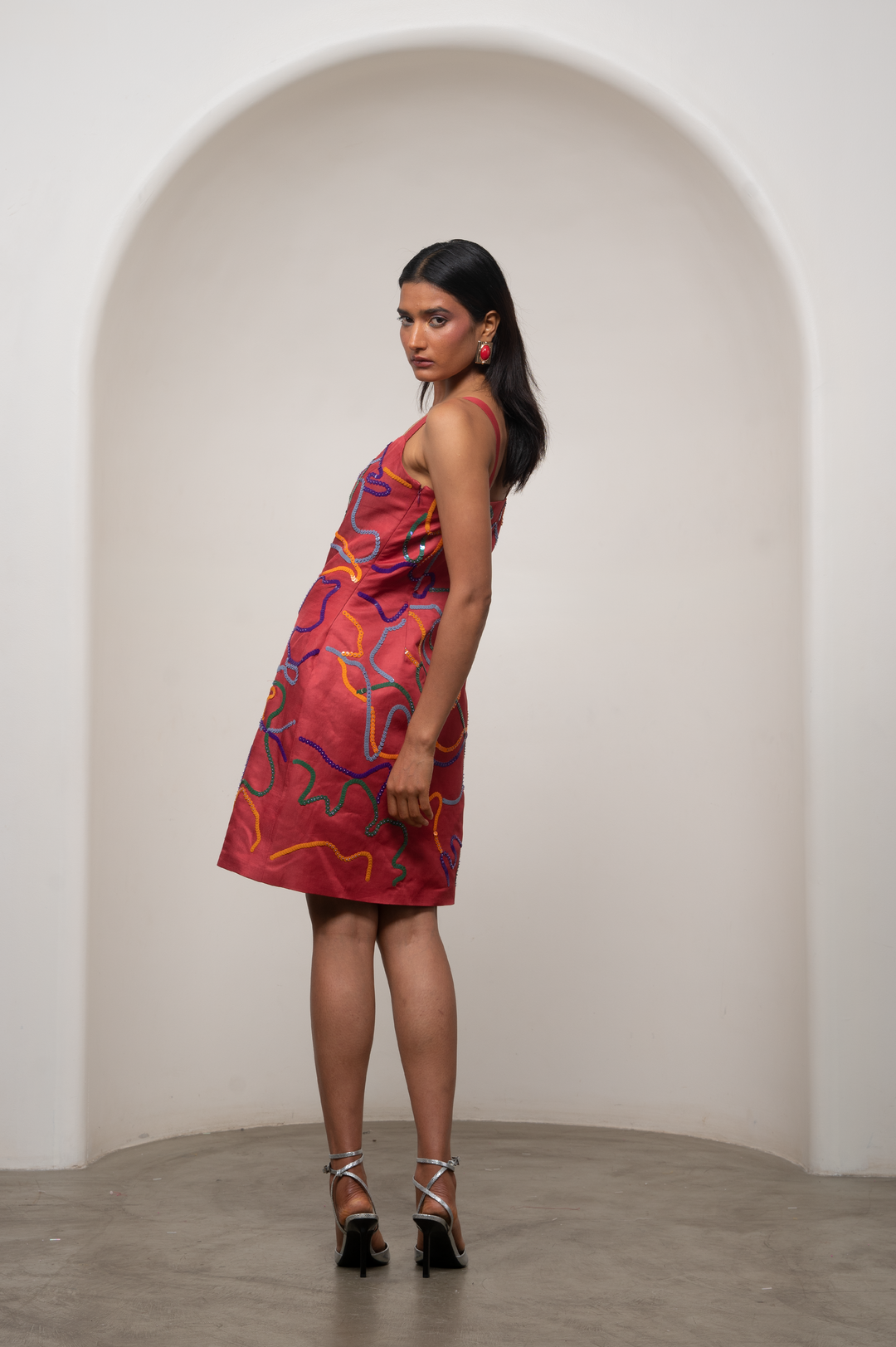 Sena Embroidered Dress