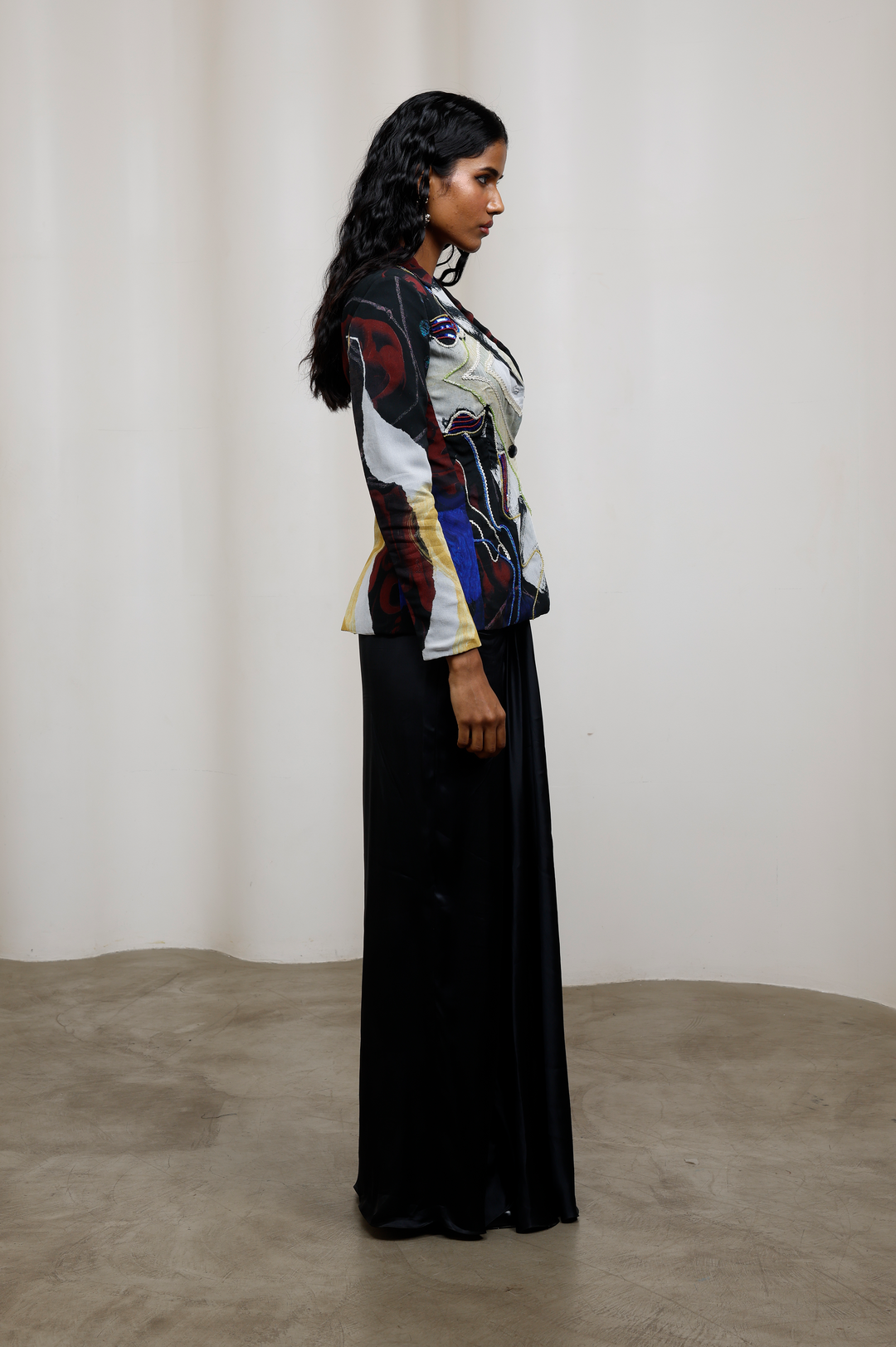 Kiyo Embroidered Blazer Set