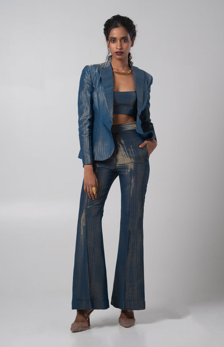 Azul Blazer Set