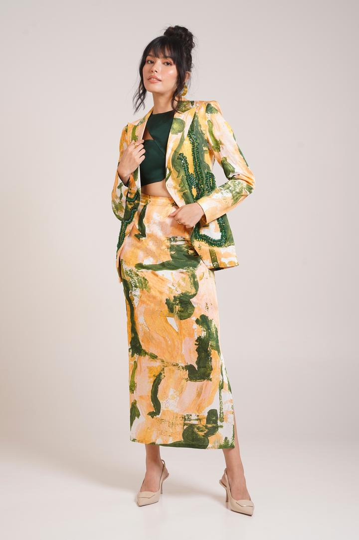 Ceri Blazer Set