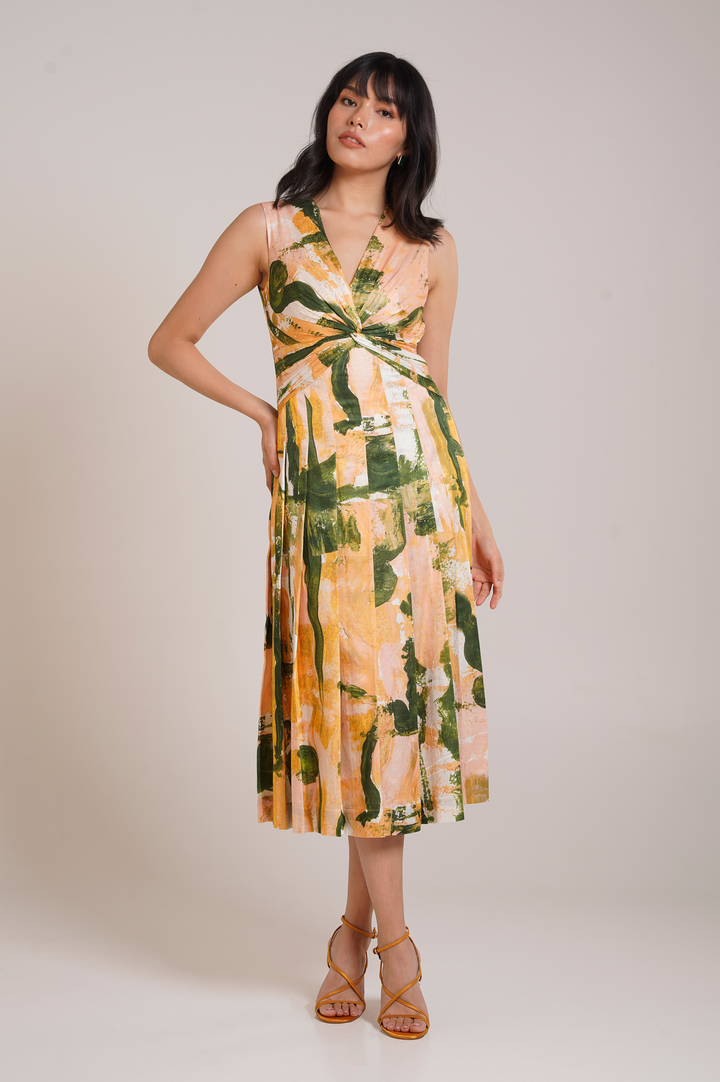 Ceri Pleated Dress