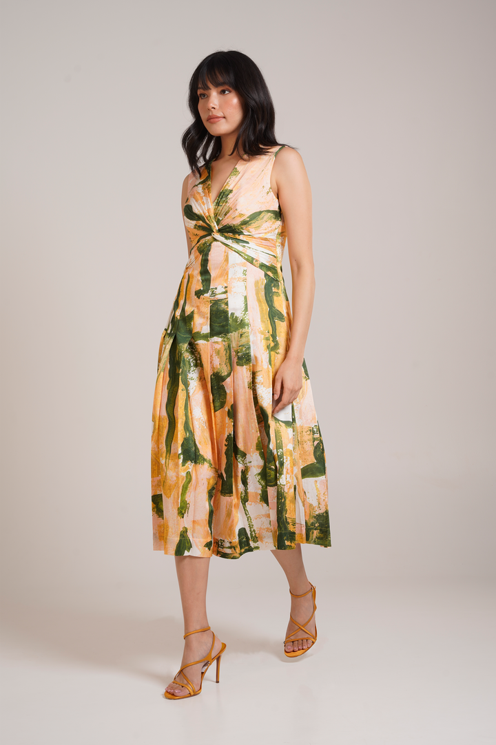Ceri Pleated Dress