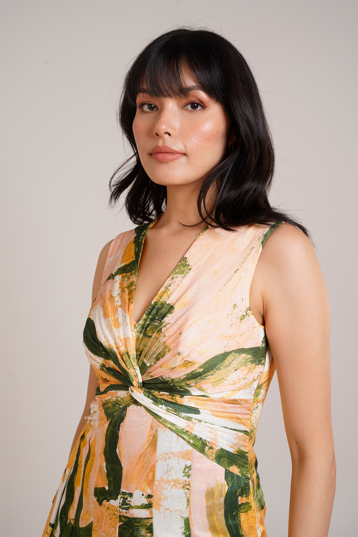 Ceri Pleated Dress