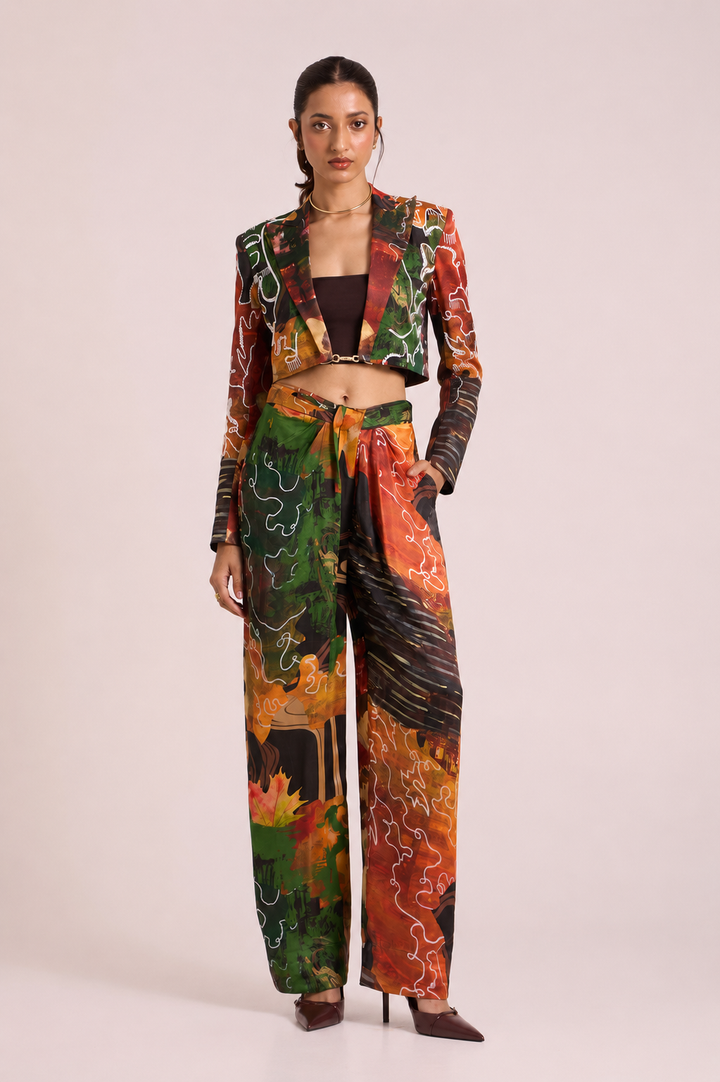 Demeter Cropped Suit