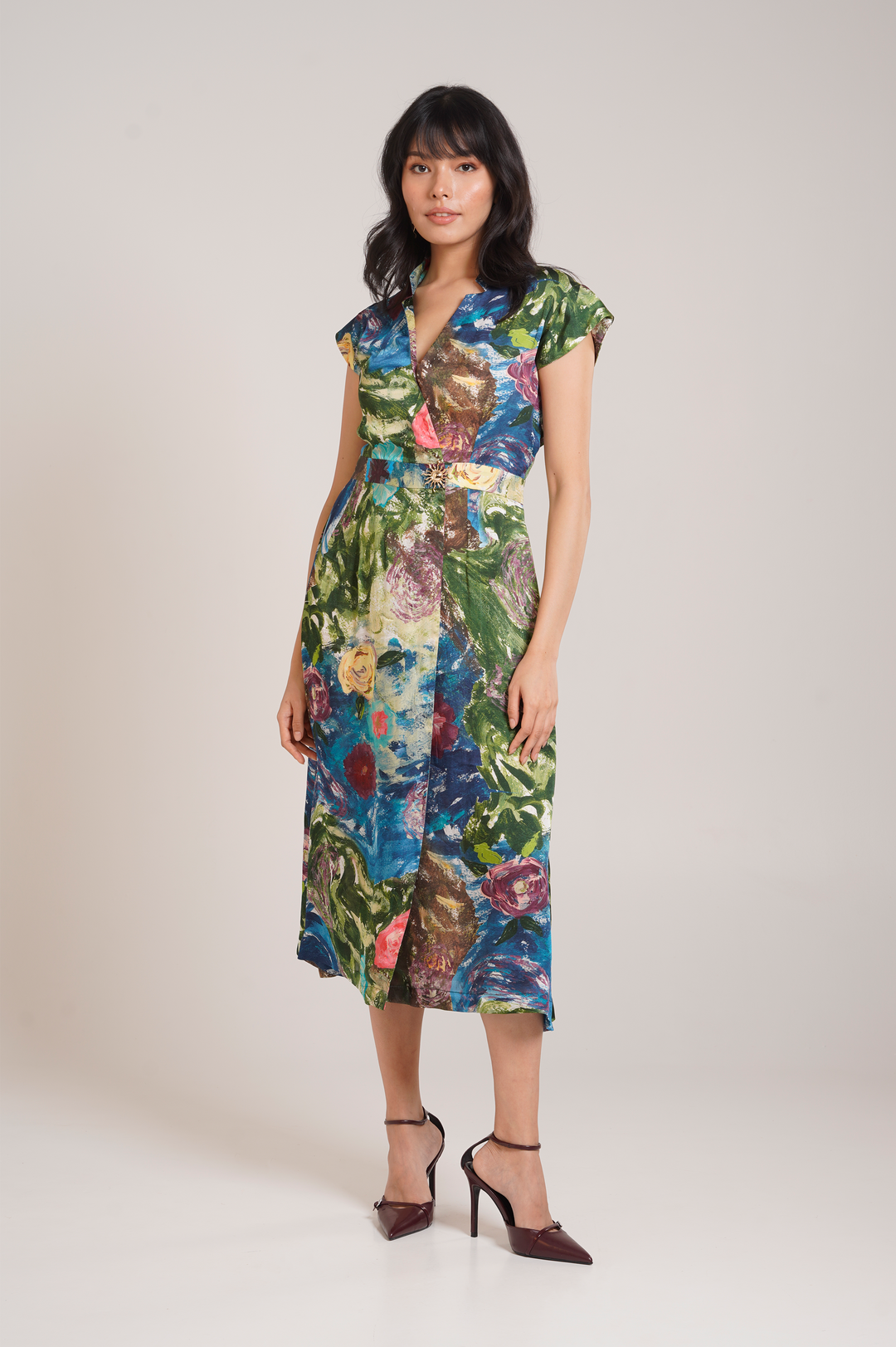 Gaia Midi Dress Advait India Gaia Midi Dress Advait India