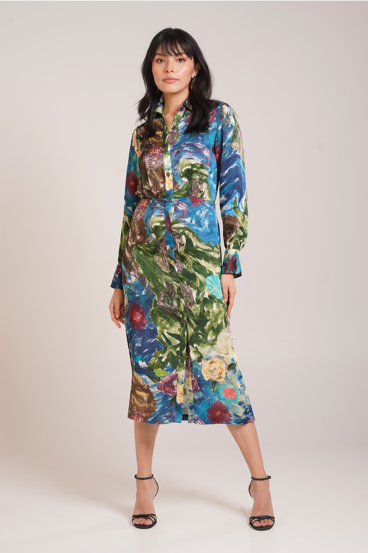 Gaia Shirt Dress