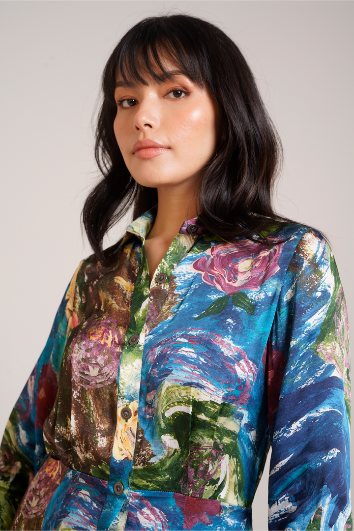 Gaia Shirt Dress
