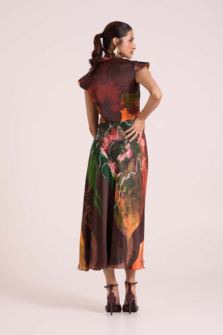 Ceres Draped Midi