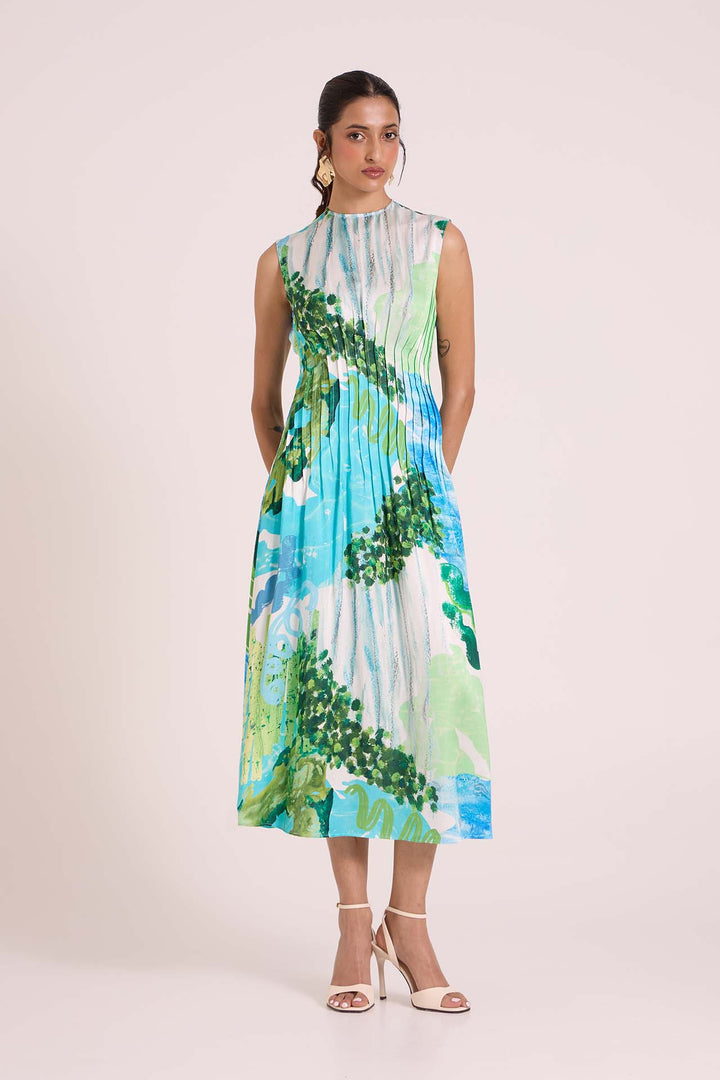 Nere Column Dress