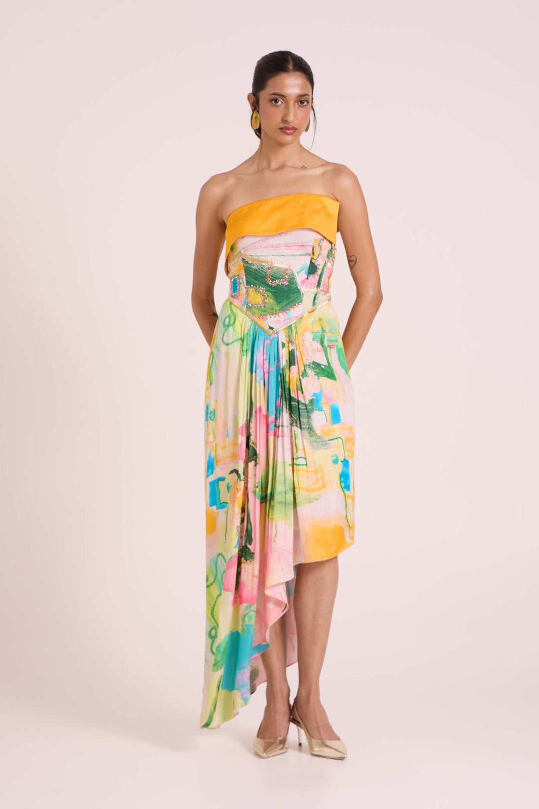 Eiar Foldover Dress