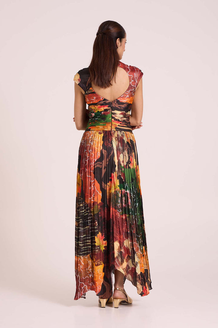 Demeter Pleated Dress