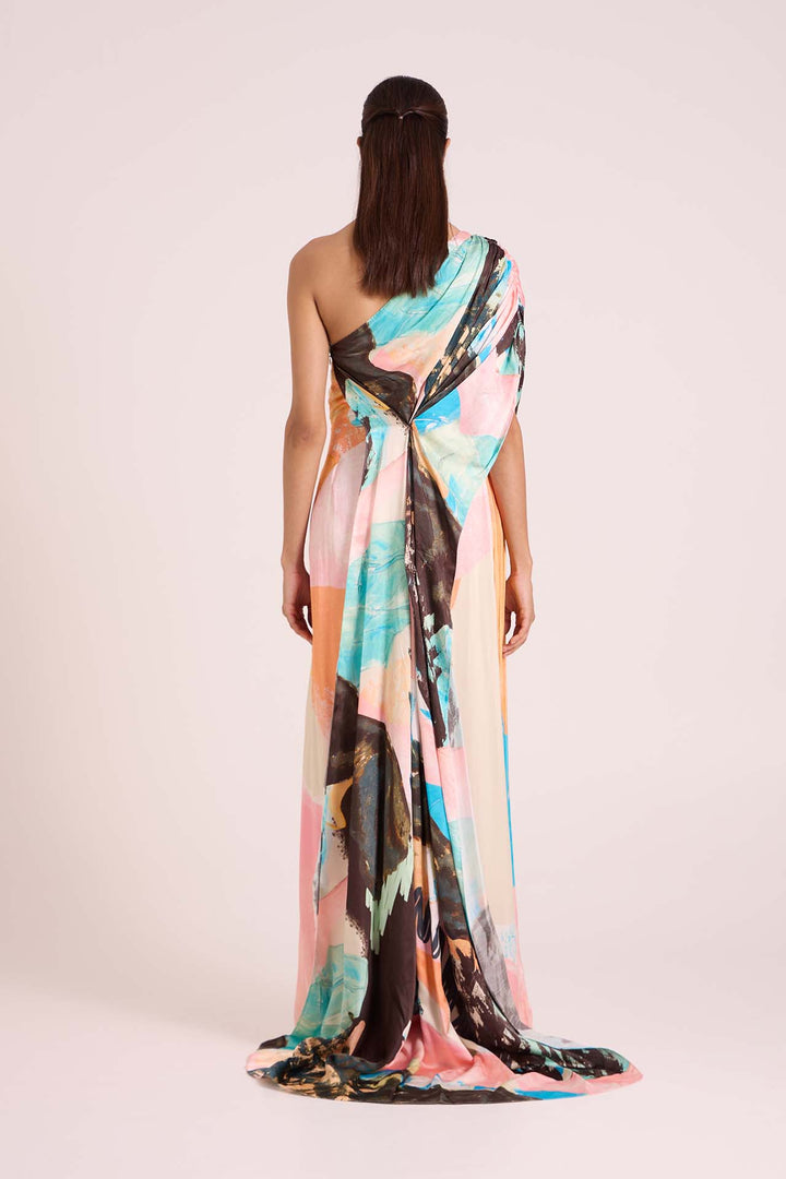 Selene Draped Maxi