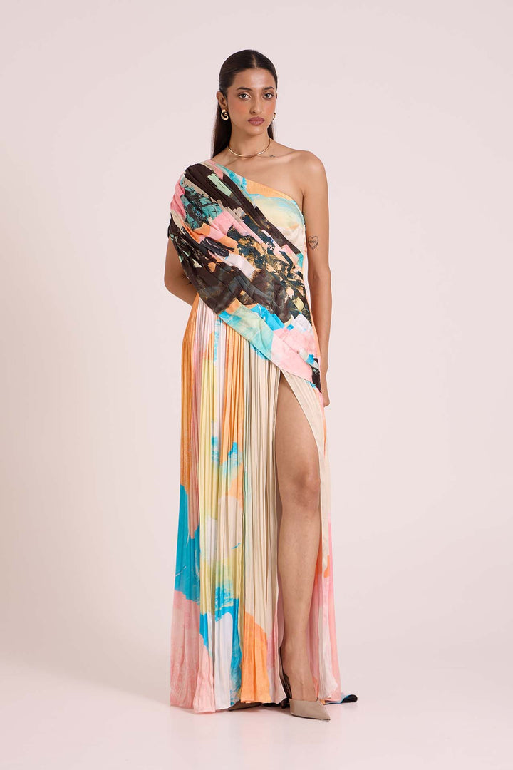 Selene Draped Maxi