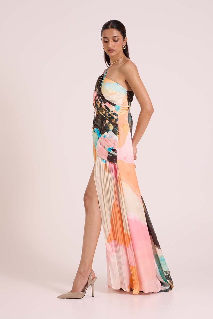 Selene Draped Maxi