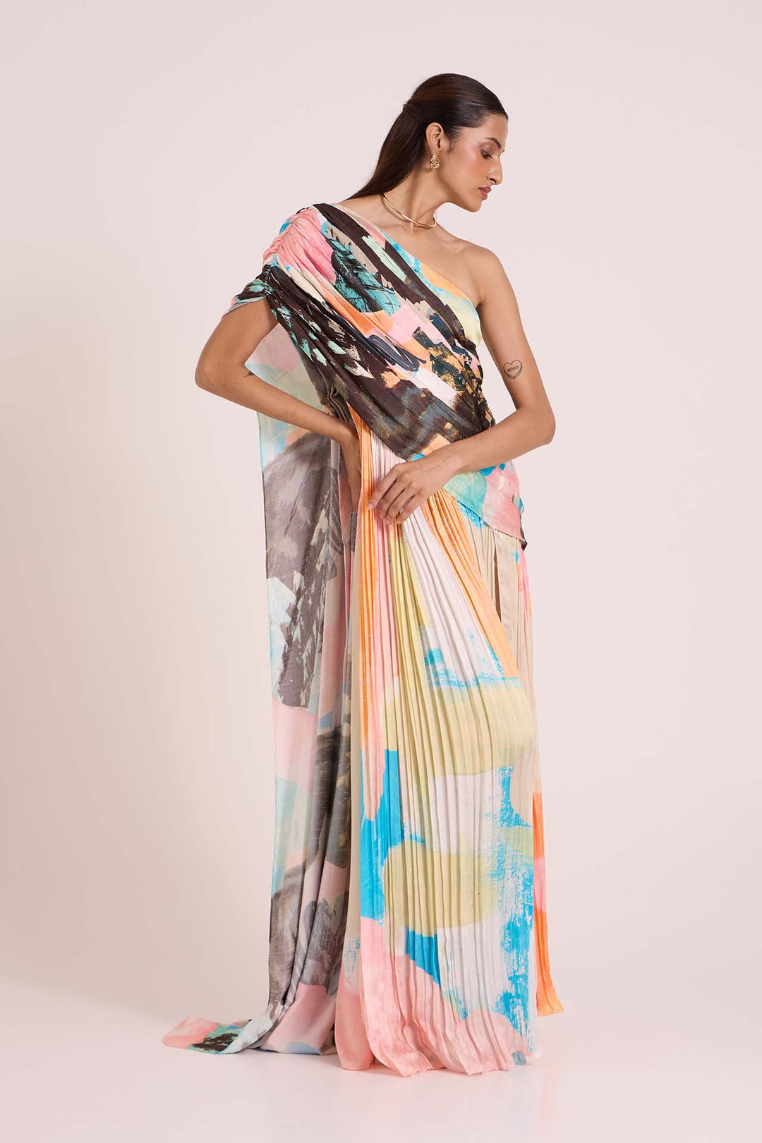Selene Draped Maxi