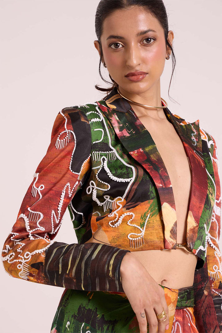 Demeter Cropped Suit